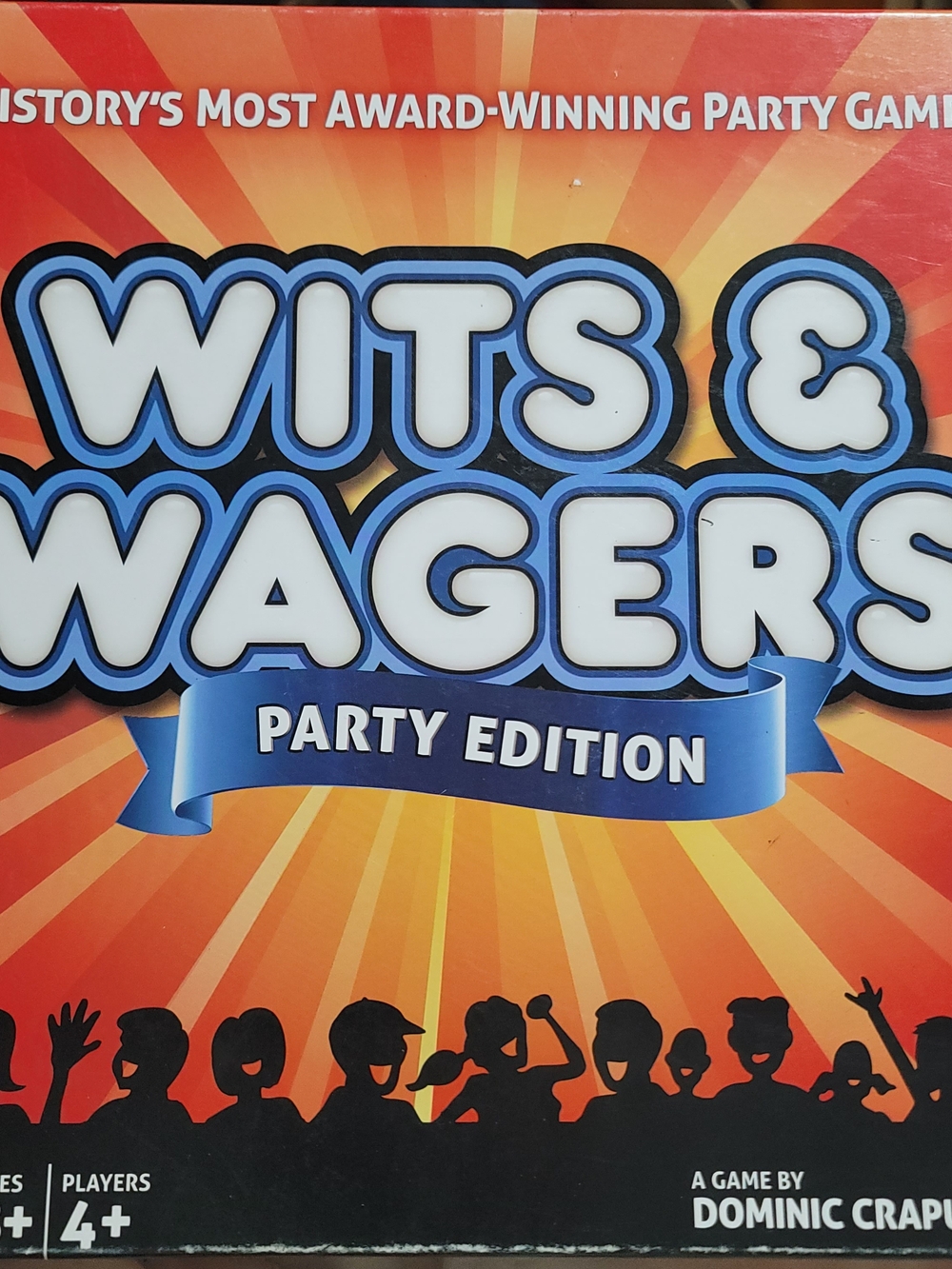 Wits And Wagers Party Game Bet The Over Under Cards Board